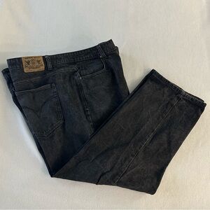 NOIZ Premium Jeans Men's 52x32 (Actual 50x29) Original Classic Baggie Black